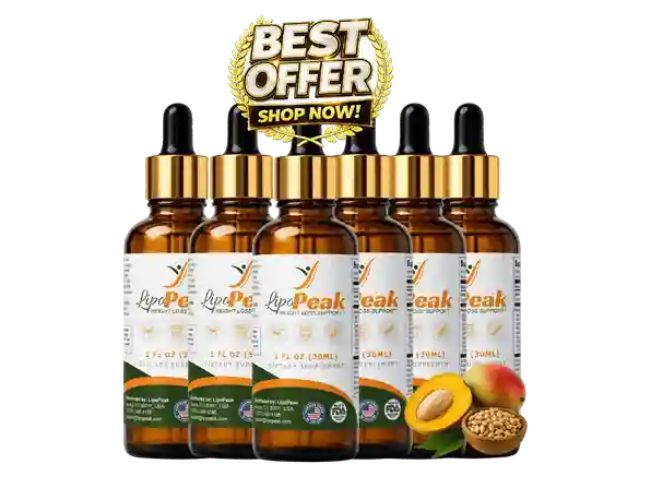 lipopeak 6 bottles